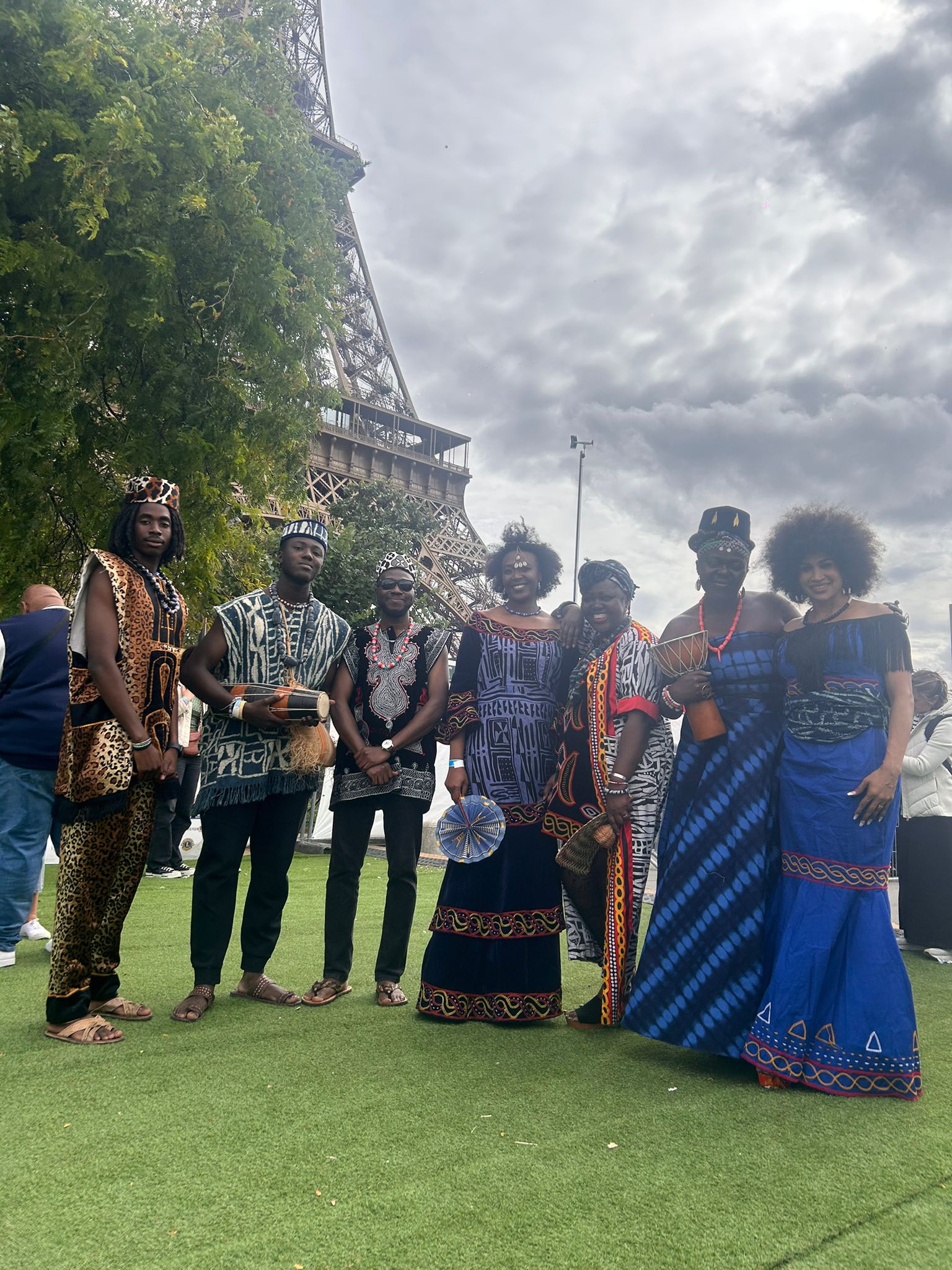 Cultural Ambassadors at Eiffel Tower