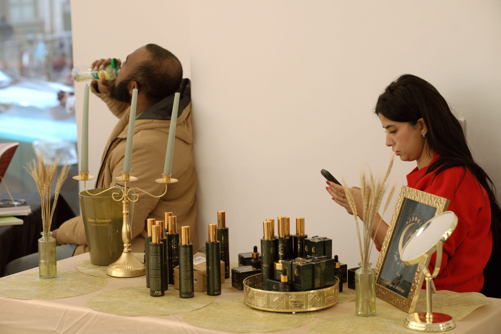 Marché de Noël Background