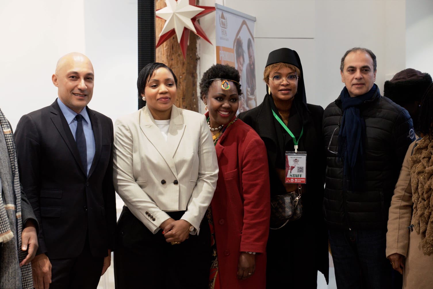 Marché de Noël - Photo de groupe officielle